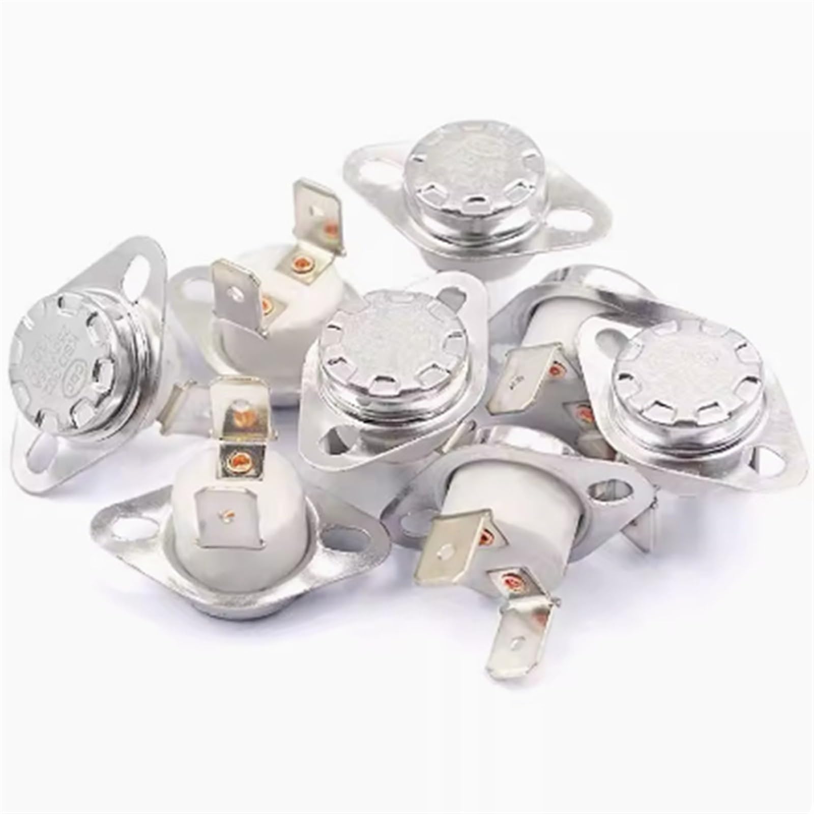 KSD302 16A 250 V céramique KSD301 Interrupteur de température normalement fermé Thermostat 90 100 110 120 130C (Color : 110C, Size : 2 Pieces)