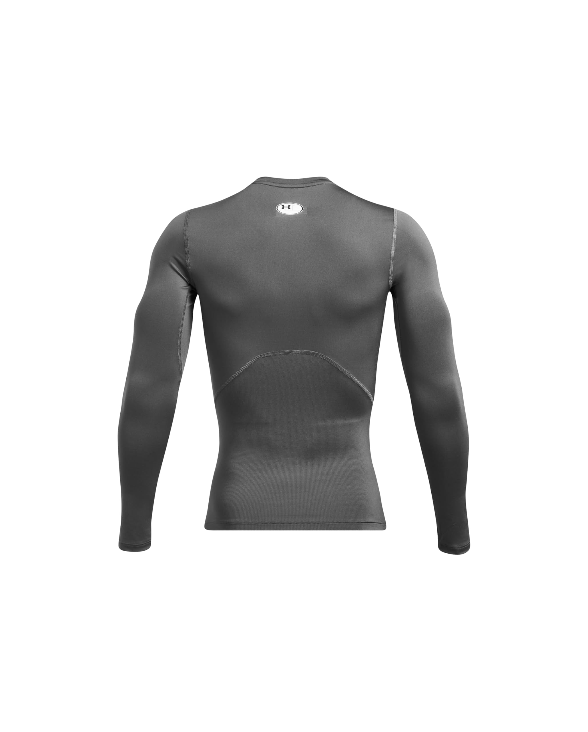 Under Armour HeatGear Męska kompresyjna koszulka z długim rękawem i okrągłym dekoltem