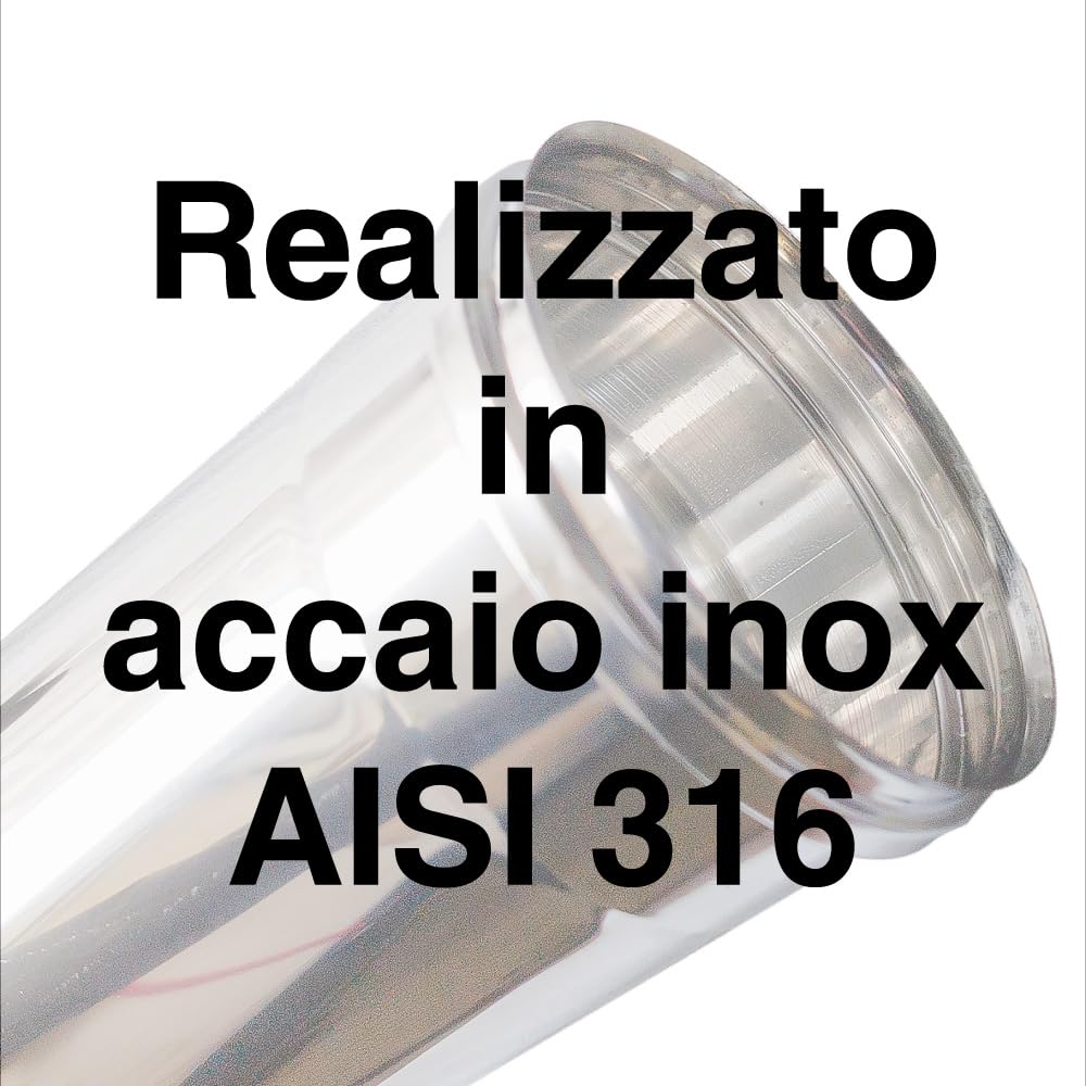 Kit INOX tubi canna fumaria stufa pellet dn 80 tubo acciaio 316 regolabile 600 Ce Made in Italy Uni 1856-2