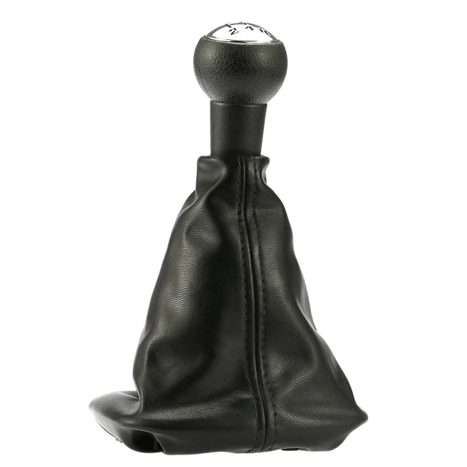 XZCVTYW Car Lever Gear Shift Knob 5 Speed Gear Shift Knob Gearstick Gaiter Boot PU Replacement for Peugeot 207 307 406 Car Speed Shifter Lever Knob