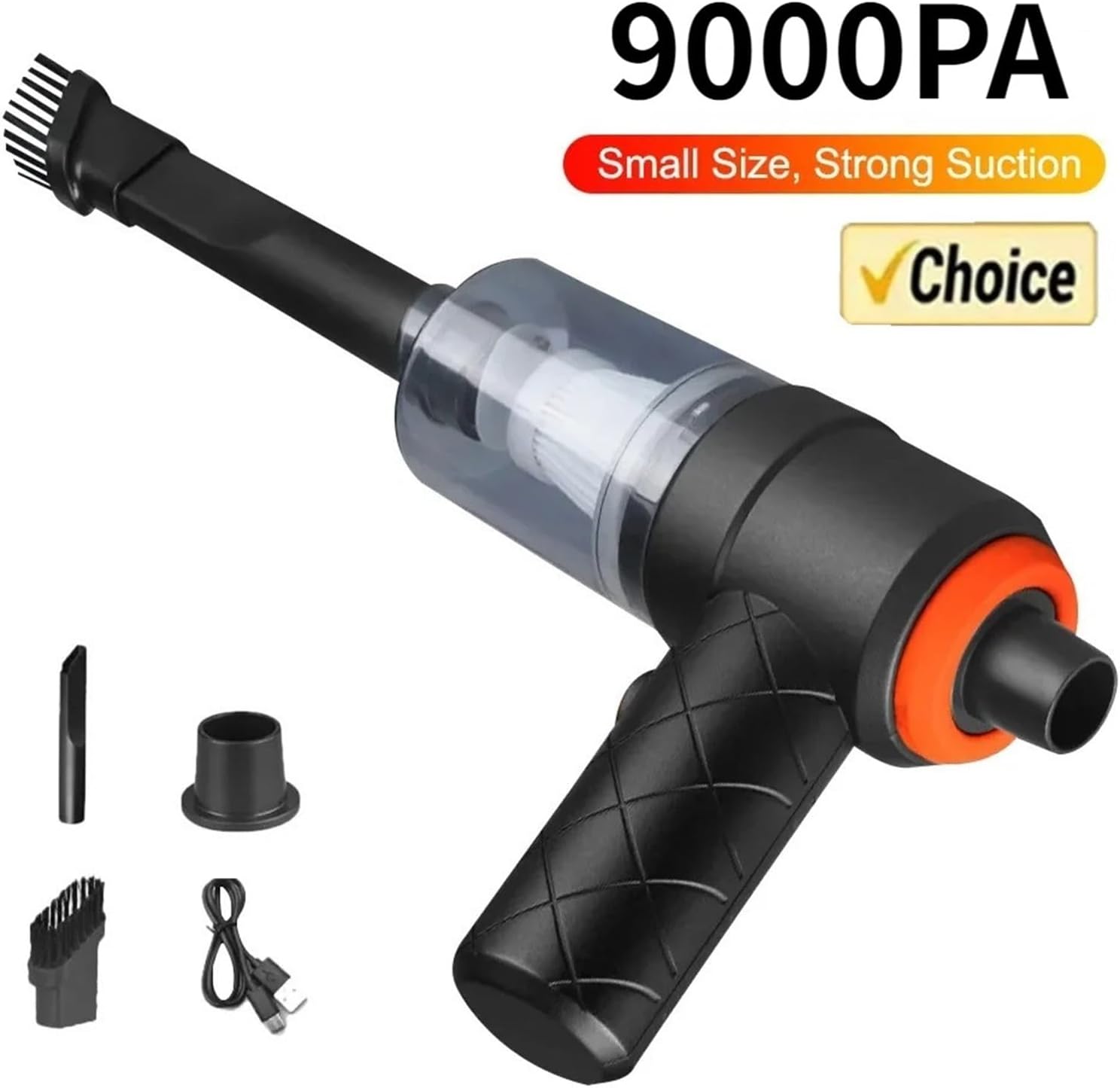 Wireless Car Vacuum Cleaner 120W Cordless Dust Handheld Auto Portabale Vacuum High-Power Vacuum Cleaner for Home Office Car