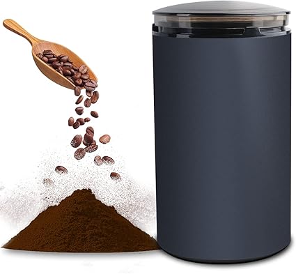 Amazon 電動コーヒーミル コーヒーグラインダー ミルミキサー 粉末 コーヒー豆 ひき機 水洗い可能 豆挽き 緑茶 山椒 お米 調味料 穀物を挽く 一台多役 掃除ブラシ付 お手入れ簡単 高性能ミル M150a Oyunkey 電動コーヒーミル