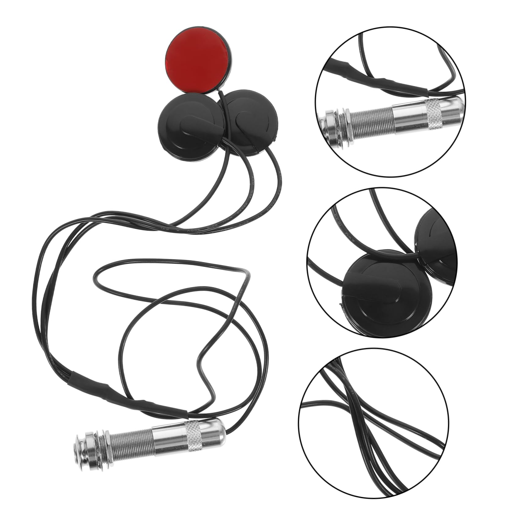 SUPVOX Guzheng Practice Device Piezo Contact Microphone Pickup for Ukulele Banjo