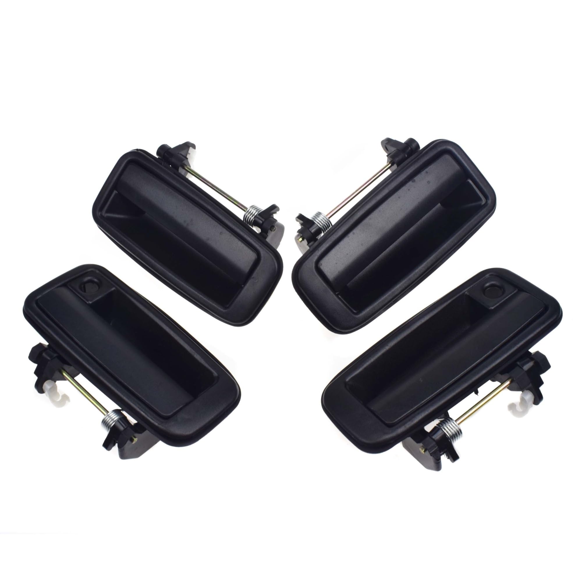 Lzbzhb Kit 001 Car Exterior Outsidedoor Handle For Toyota For Corolla For Geo For Prizm 1988-1992 Outsi Or Insi Door Handle Front Rear Left Right Or With Lock(Kit 001)