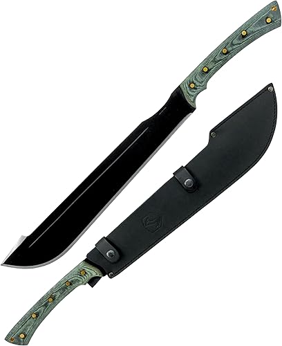 Miniatura 8 de Condor Tool  Knife Warlock Machete con hoja de 12 12 pulgadas con vaina y mango Micarta