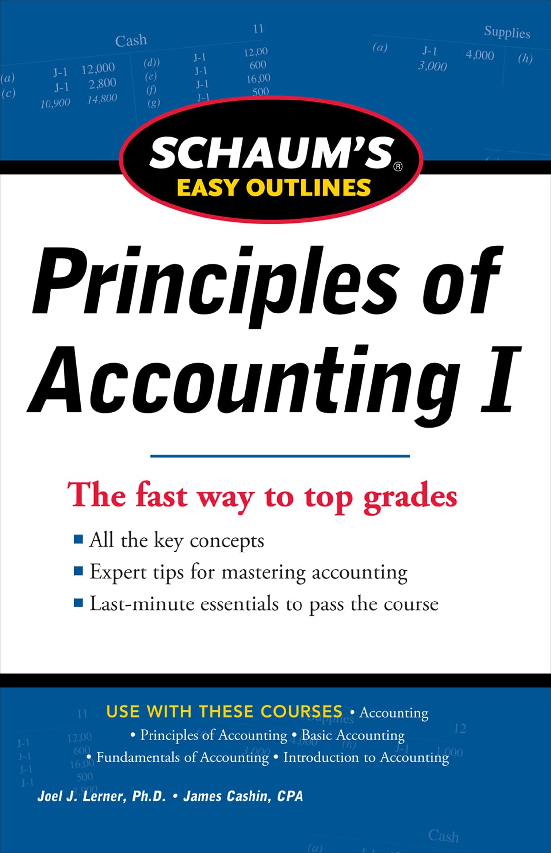 McGraw-Hill Education Joel Lerner Schaums Easy Outline of Principles of Accounting — Taschenbuch