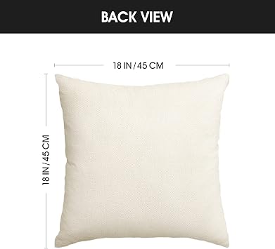 AVOIN colorlife to My Sister Throw Pillow Cover, 18 x 18 Inch Christmas Sister's Gift Lady Girls Birthday Cushion Case from Sister Brother