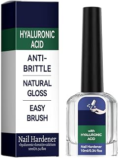Nail Care Fast Home Dry Repair Natural Hyaluronic Acid Hardener Repairs Cracked Cuticles 10ml/0.34 oz