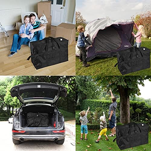 Carry on Tavel Duffle Bag,Foldable Heavy Duty Overnight Bag,Larger Size Tear Resistant Water Resistant Packable Luggage for Weekender/Vacation/Camping/Beach/Tent 6 Carry on Tavel Duffle Bag,Foldable Heavy Duty Overnight Bag,Larger Size Tear Resistant Water Resistant Packable Luggage for Weekender/Vacation/Camping/Beach/Tent
