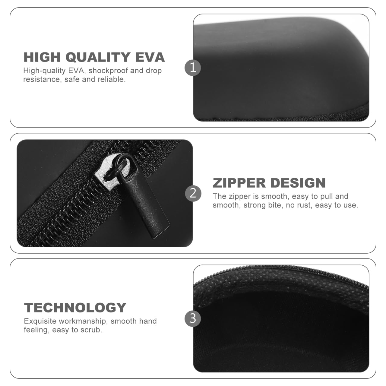 FOMIYES Estuche Protector para Maquinilla De Afeitar Estuche Rígido Prueba De Golpes y Caídas para o Almacenamiento Obsequio para Hombres