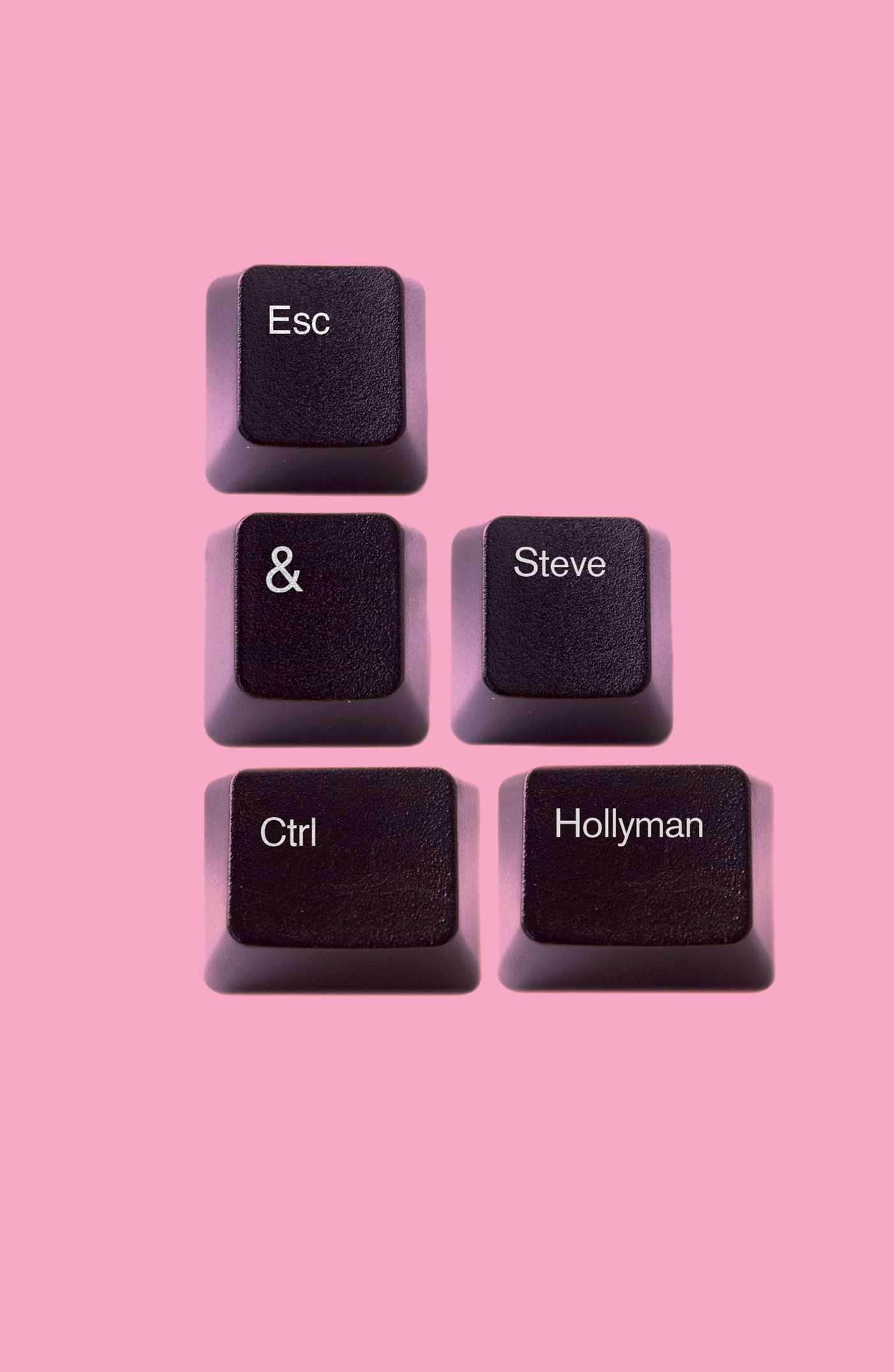 ESC & CTRL by STEVE HOLLYMAN - Influx Press - 2022 - Paperback* PROOF *