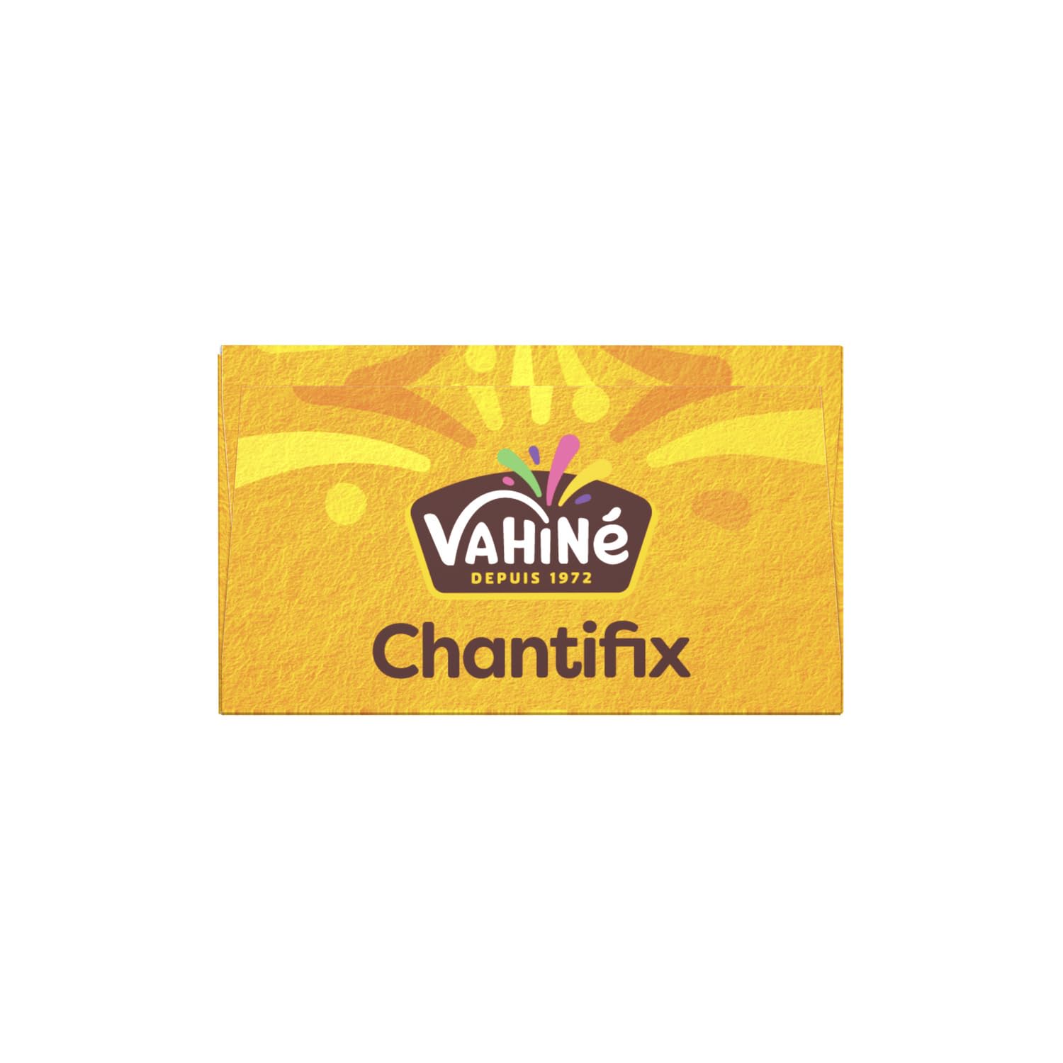VAHINE Chantifix Ferme et Onctueuse - 6 sachets de 6,5g pour crème chantilly maison prête en 5 minutes - Lot de 4