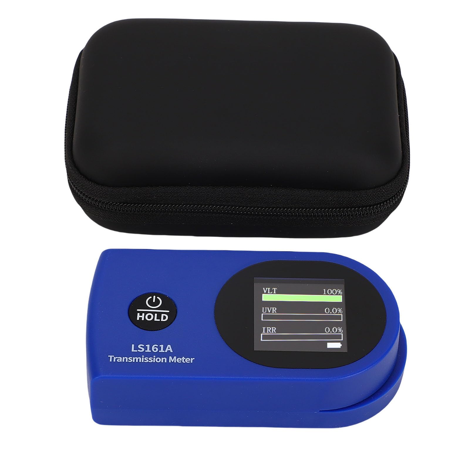 Jeffergarden Probador de Medidor de Transmisión de Película Solar 3 en 1, Probador de Transmitancia de Luz IR con Calibración Dinámica en Tiempo Real, Medición de Valor Visible e Infrarrojo para