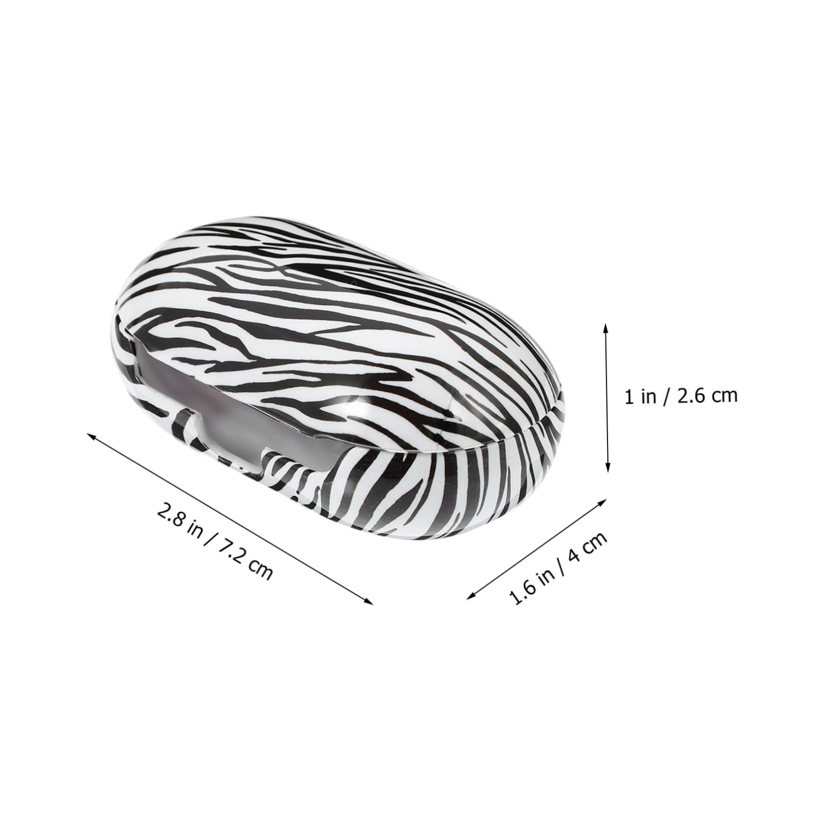 OSALADI 3stücke Zebra-Muster Kopfhörerschutzhülle Für Buds Plus Tragbare wasserdichte Und rutschfeste Schutzhülle Mit Kratz Und Stoßfestigkeit Stylisches Design Als Für Freunde Und