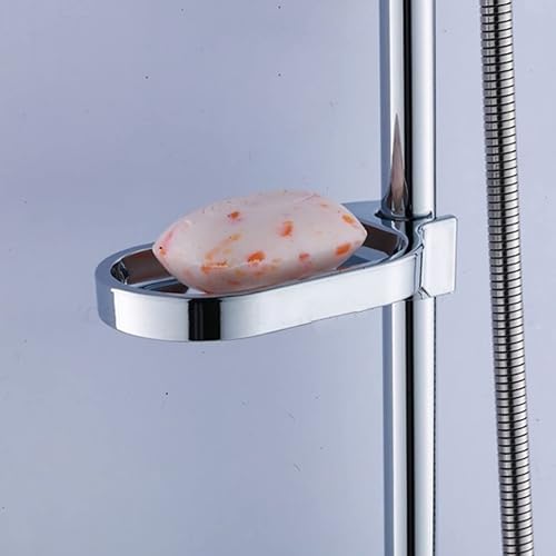 Miniatura 5 de Barra de ducha ajustable ABS con clip para baño, jabonera