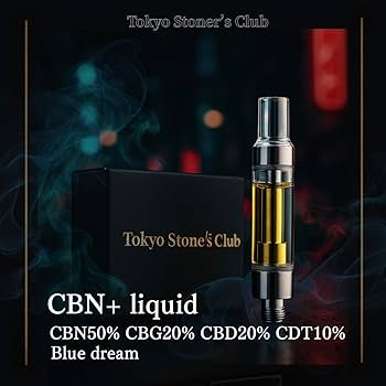 Amazon | Tokyo Stoner's Club 高濃度 CBN+ リキッド 95% 1ml