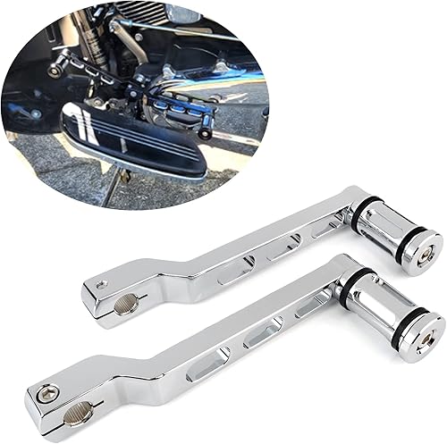Palanca de cambios para el talón de la motocicleta, palanca de cambios, brazos de cambio compatibles con Harley FL Softail Touring Electra Glide