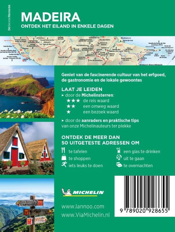 Image secondaire de Guide Michelin des Courts Séjours à Madère avec Carte Détachable