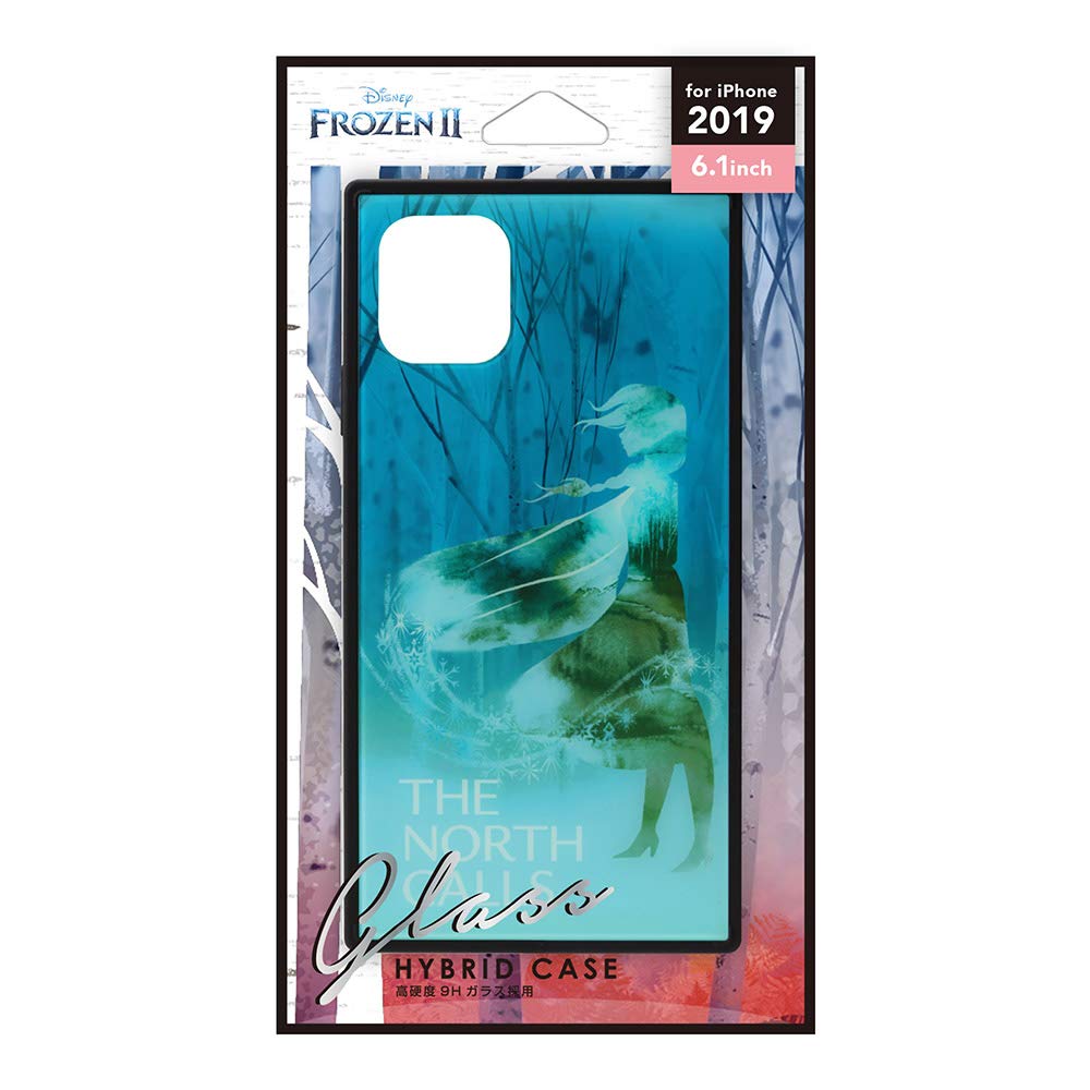 PG-DGT19B20ELS(エルサ) iPhone 11用 ガラスハイブリッドケース Disney