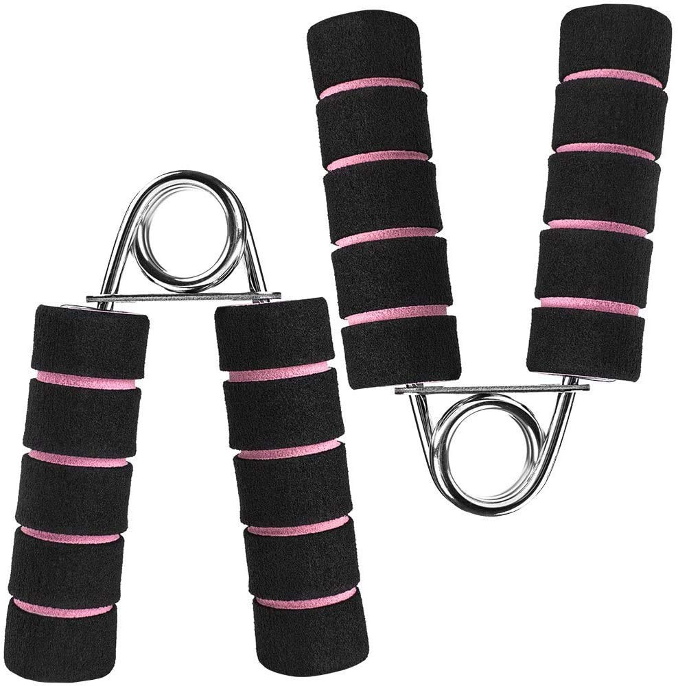 BLAGO Hand Gripper Forearm Exerciser Wrist Fitness Foam Hand Grip, Hand Gripper, Grip Strength Trainers (Colour May Vary)- Set of 2 Pieces