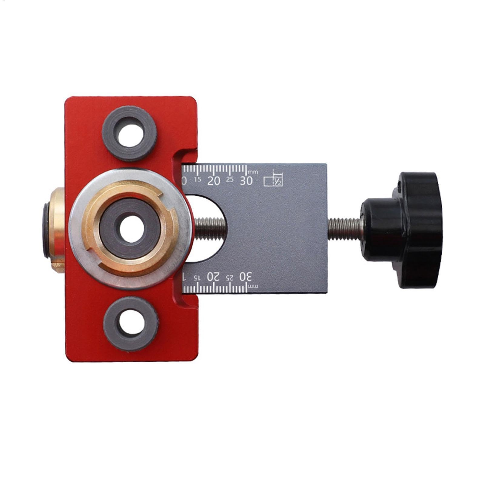 Dowel Jig Kit, Dowel Jig Drill Kit Juego de perforación de perforación | Guía de perforación profesional de herramientas eléctricas Jigs de accesorios para carpintería
