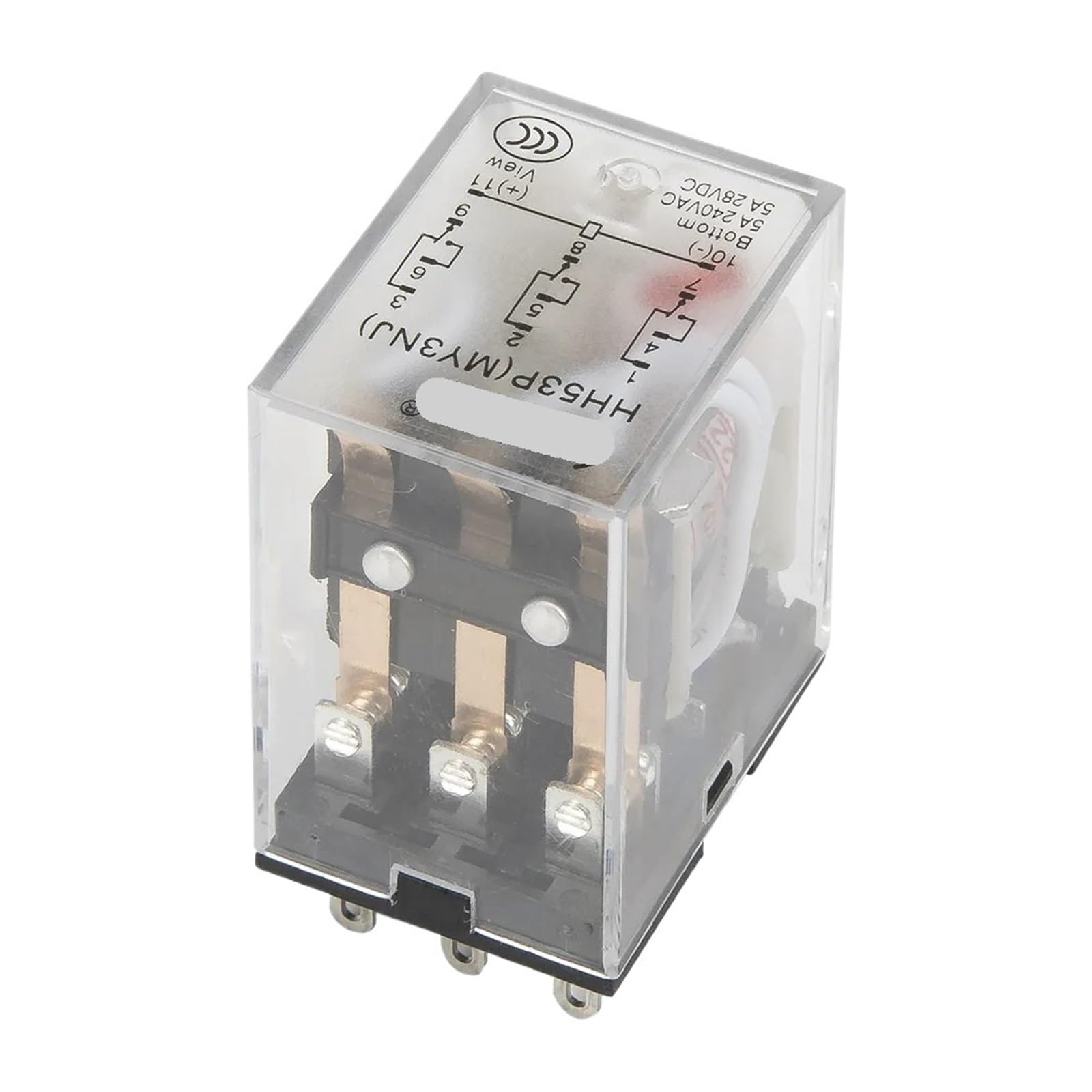 OSHZIKJII Relay 220V 110V DC 24V 12V(220VAC)