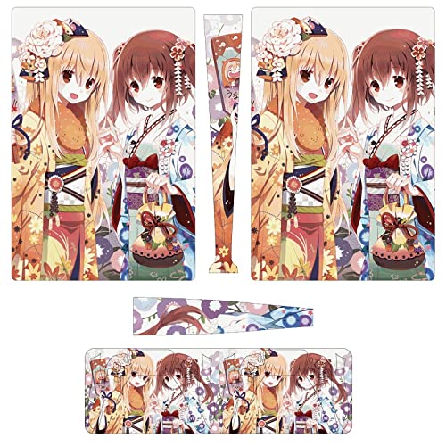 PS5 XLV[ !܂邿 PS5 Sticker fW^ PlayStation 5 XLV[ یJo[ { Rg[[ XLtB Jo[ XebJ[ wh~  یV[ Sʕی vCXe[V 5 