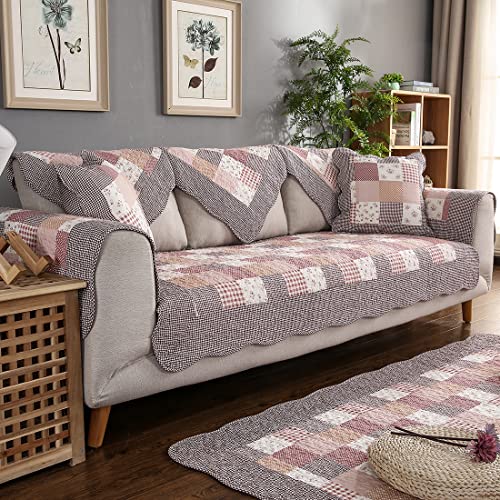 Housse de coussin patchwork floral pour un salon cocooning
