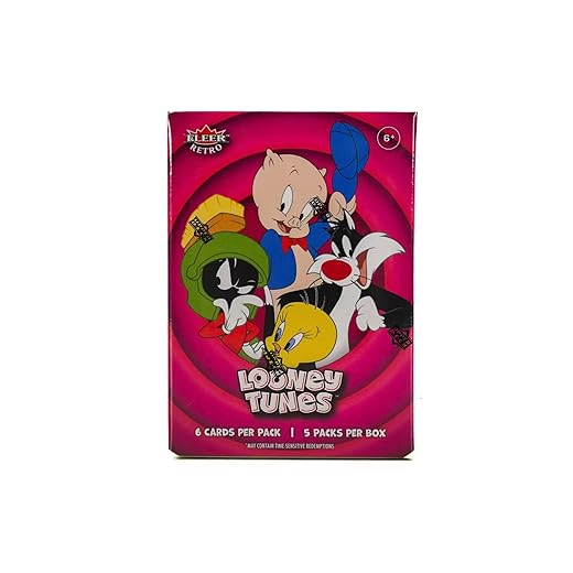 Fleer Retro Looney Tunes 5-Pack Blaster Trading Card Box (Upper Deck 2024)