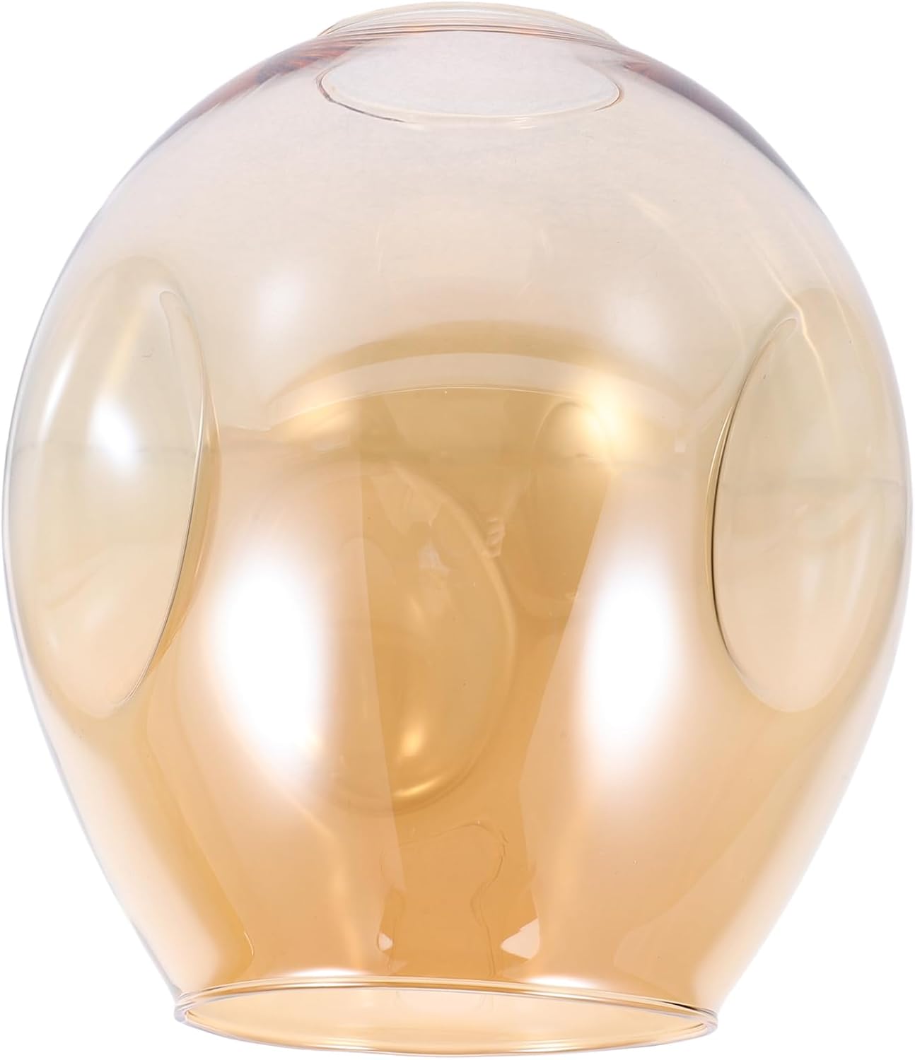 Generic Replacement Glass Lamp Shade Simple Delicate Glass Shade for Chandelier