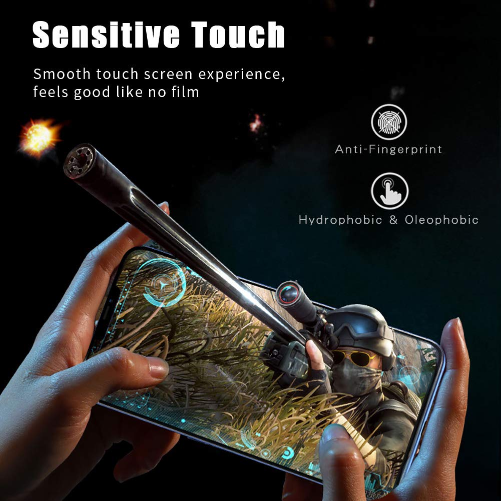 HJX Pellicola Protettiva in Vetro Temperato per Realme 6 [2 Pezzi], Durezza 9H, 2.5D Alta Definizione, Senza Bolle, Anti Graffio Screen Protector per Realme 6