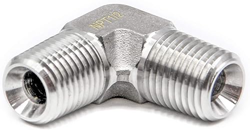 HFS (R) Acero Inoxidable 304 Forjado Tubo Fitting, Codo