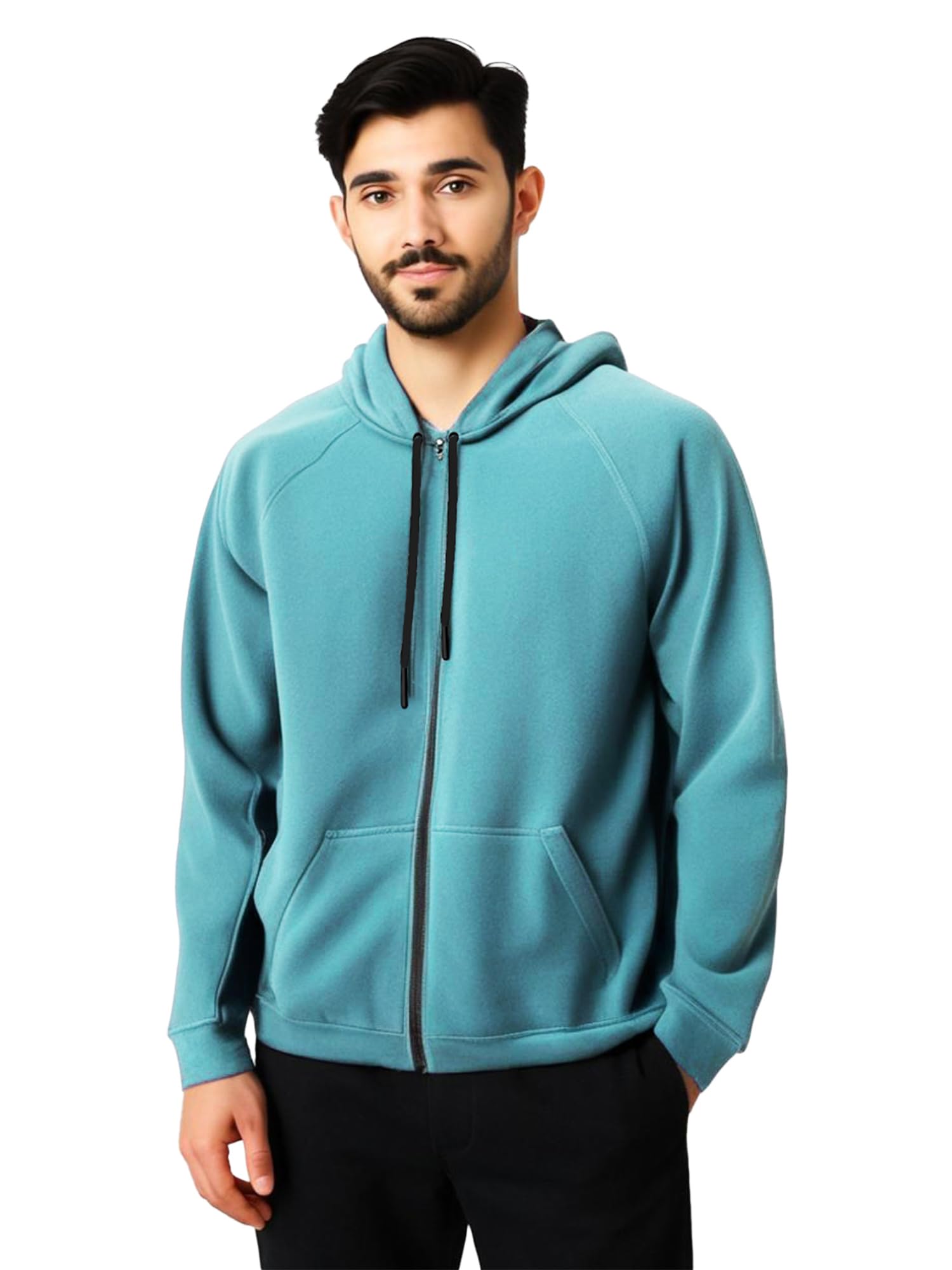 conzepts untold., Mens Zipper Hoodie Jacket Cotton Hooded Sweatshirt for Men Stylish Travel Wear Winter Outfit, Full Sleeve Fashion Dress for Man Casual Look-picture-34