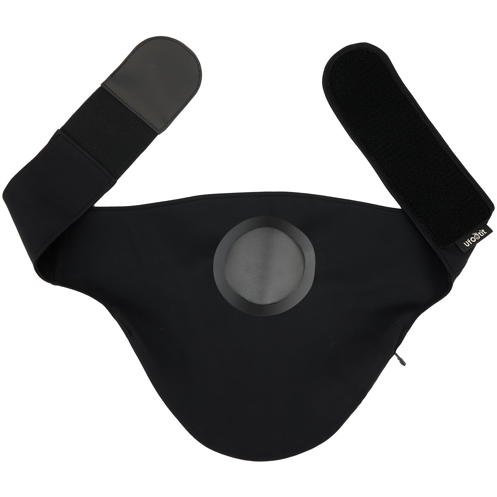 Ostomy Bag Covers, Ostomy Belt for Daily Life and Sporting, Colostomy Bag Covers for Men and Women to Hold Ostomy Bags, Black(X-Large)