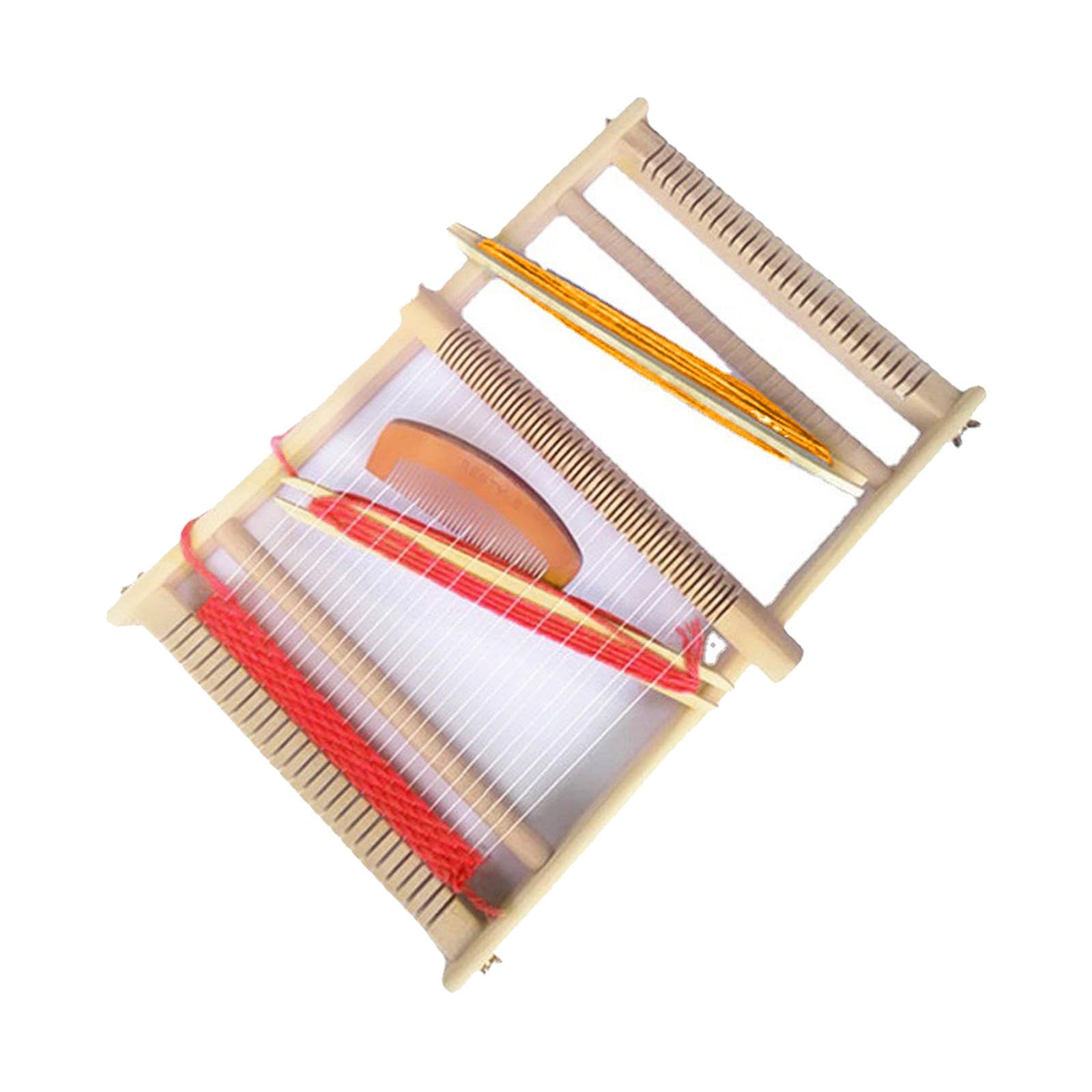 Giocattoli Fatti a Mano della Macchina per Tessitura del Kit per Maglieria per Tessitura Tradizionale del Telaio di Legno
