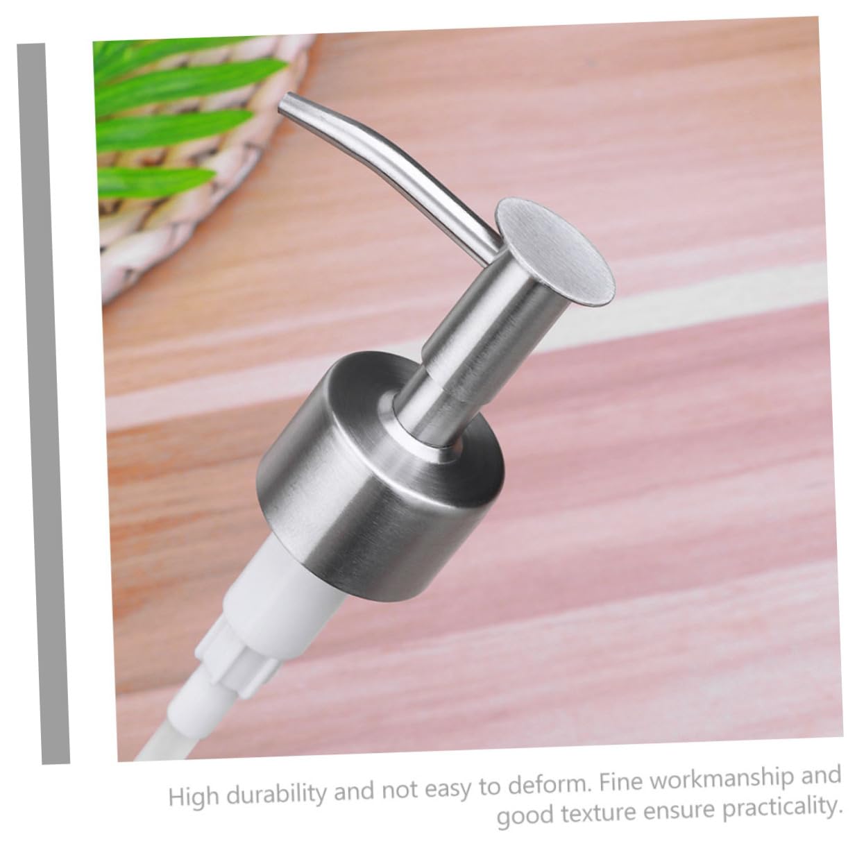 Cabilock 9pezzi Pompa Dispenser Per Bottiglie Di Sapone Da Acciaio Inossidabile Per Bagno e Cucina Facile Da Installare Compatibile Con Flaconi Per Shampoo