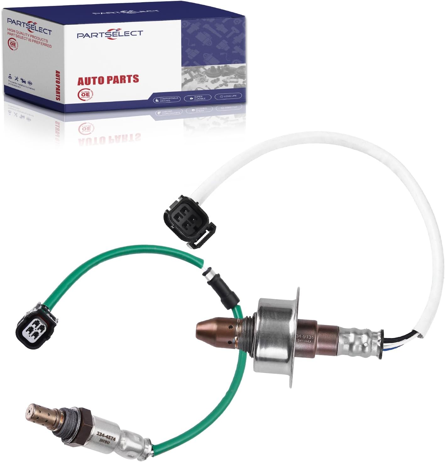 Set of 2 Oxygen O2 Sensor Upstream Downstream Replacement for Honda Accord 2.4L L4 2013-2017, for Acura TLX/ILX 2.4L L4 2016-2020