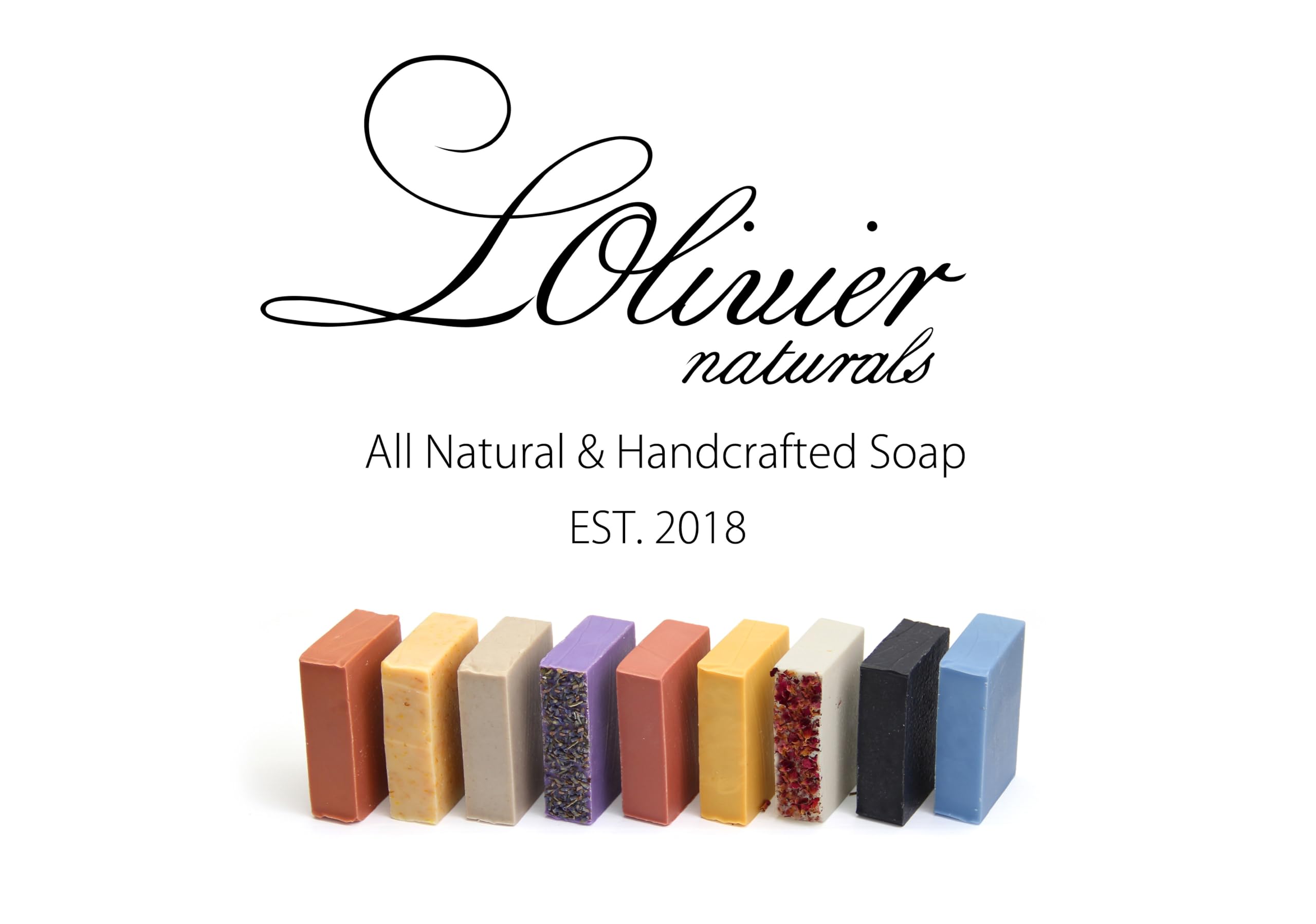 L'OLIVIER NATURALS 2 Pack Lavender Soap bar withShea Butter All Natural Bar Soap - Handmade Soap - Made in Canada