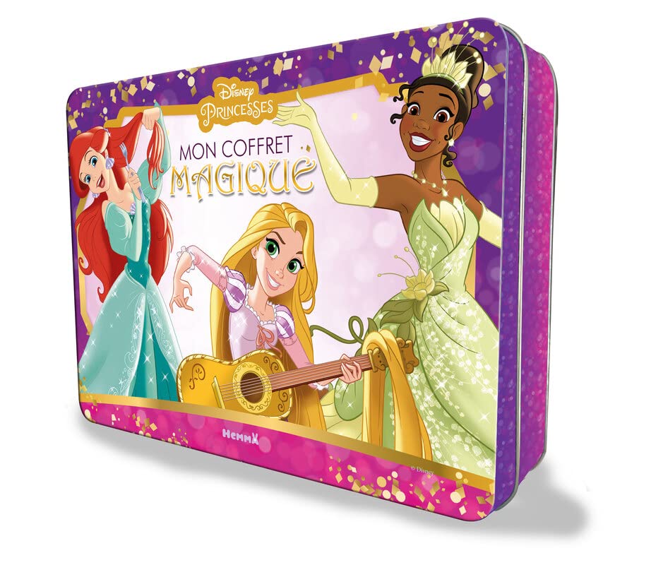 Disney Princesses - Mon coffret magique - Coffret coloriage et activités - Dès 5 ans