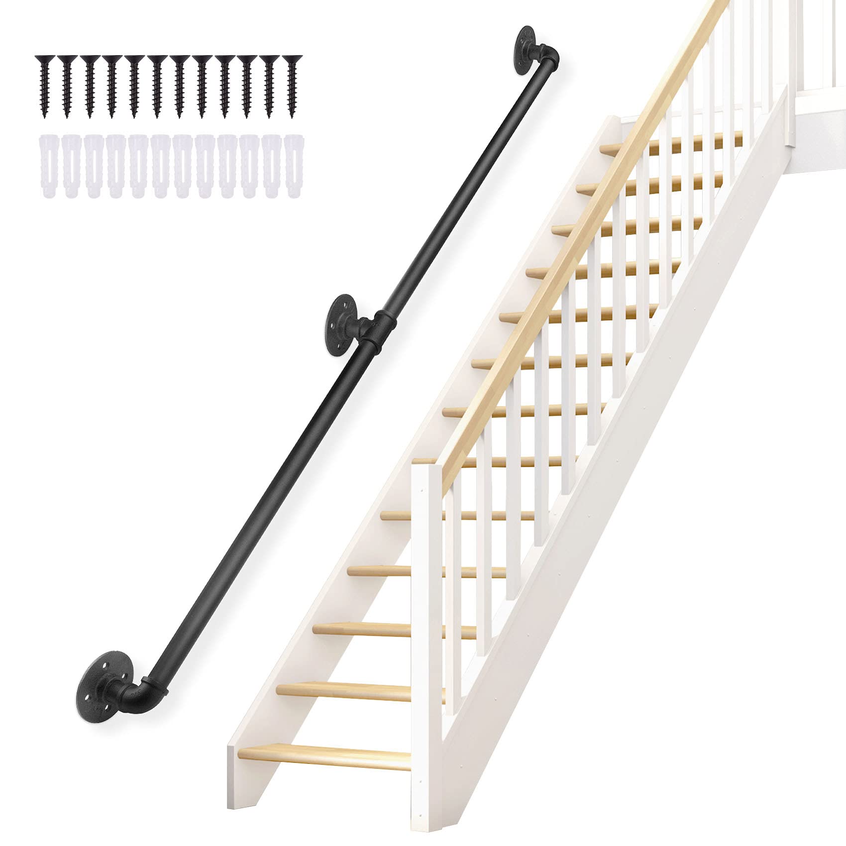 Buy Seeuteck Stair Railing Hand Railings for Stairs Staircase Handrails