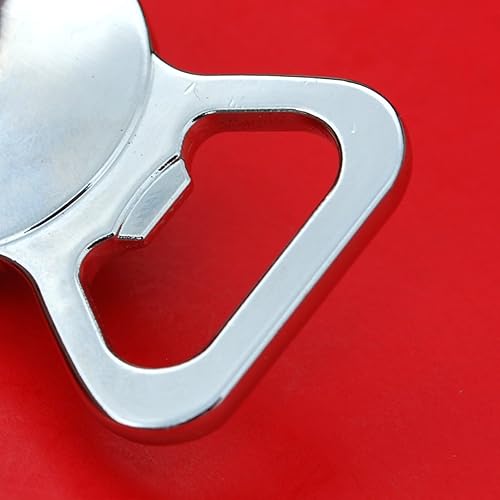 Miniatura 3 de US 1986 Jefferson Nickel 5 Cent BU Uncirculated Coin Gold Silver Two Tone Key Chain Ring Bottle Opener NEW