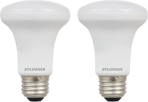 Miniatura 2 de SYLVANIA - Bombilla LED R20, 50 W = 5 W, 10 años, 325 lúmenes, base mediana E26, regulable, 2700 K, blanco suave, paquete de 2 (73993)