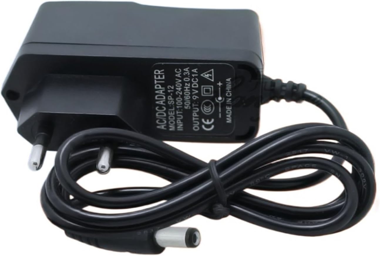 European Standard 9V 1A Power Adapter Router DC DC 9 Volt AC AC to 9V 1A Power Supply