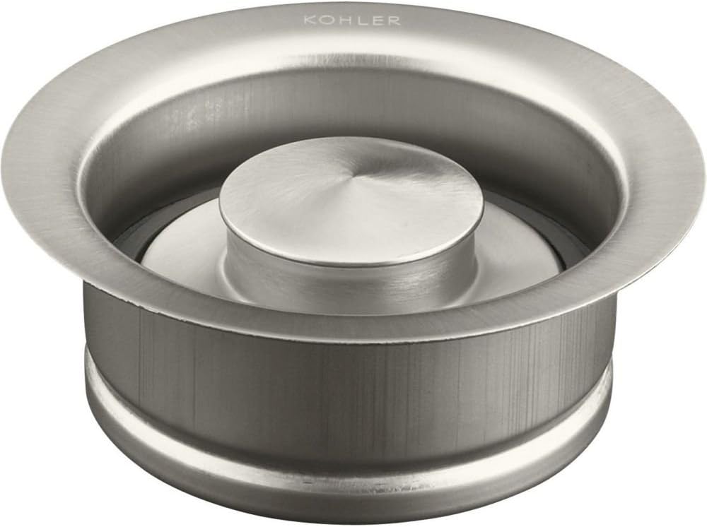Kohler K-11352-BN Disposal Flange, Vibrant Brushed Nickel