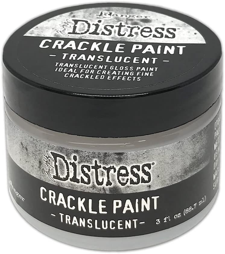 Tim Holtz - Distress CRCKL Paint TRANSLUCEN, Translucent, 3