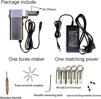 Amazon.co.jp: 自動ヘア編みツール、ドレッドヘアメーカーマシン、電動