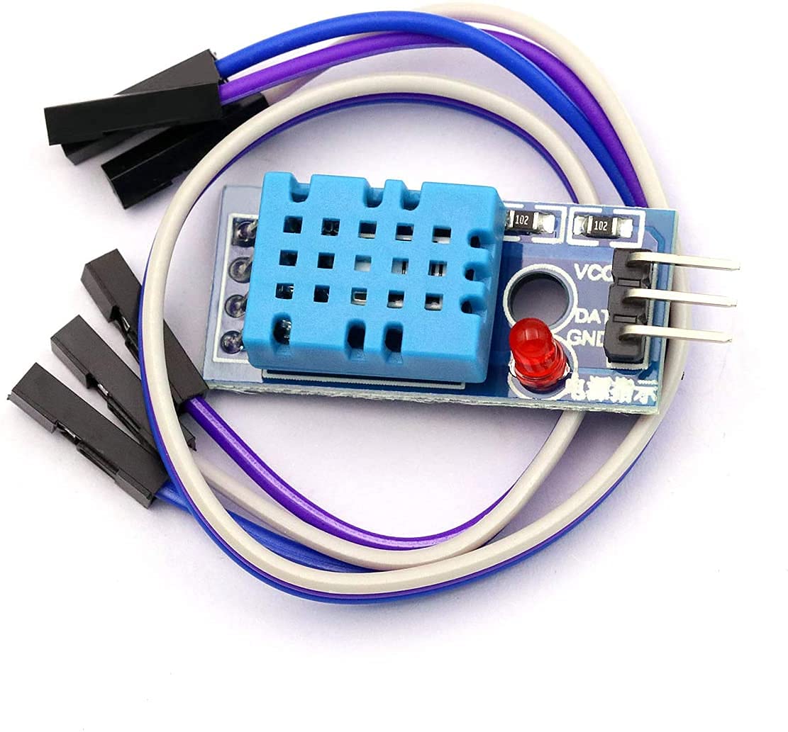 EPICTAC 3.3V-5V DHT11 Temperature Humidity Sensor Module for Arduino & Raspberry Pi