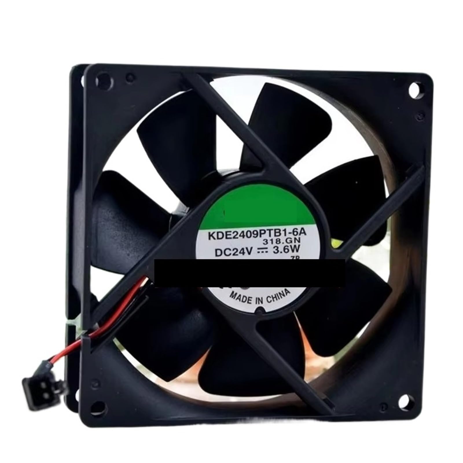 TPKMVGAP KDE2409PTB1-6A 24V 3.6W 90 * 90 * 25MM 9CM Cooling fan(2wire E1)