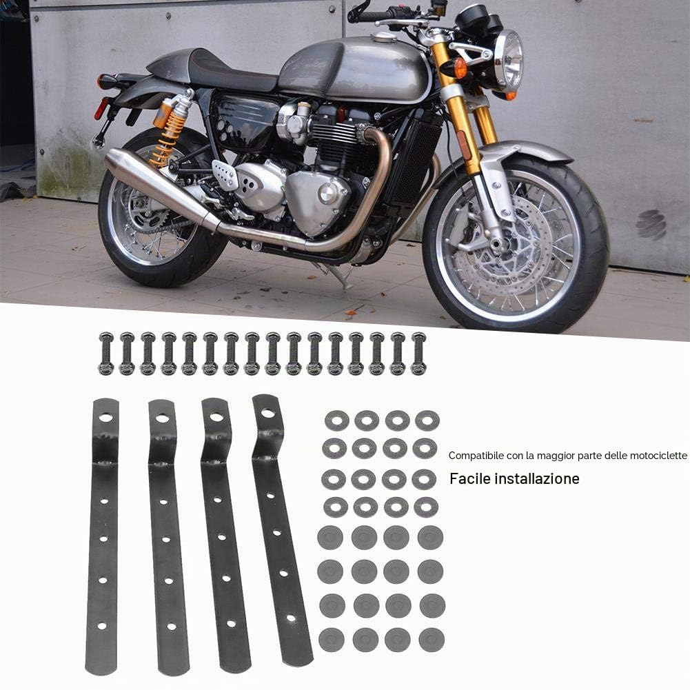Modifica kit staffe di montaggio valigie laterali moto universale in ferro