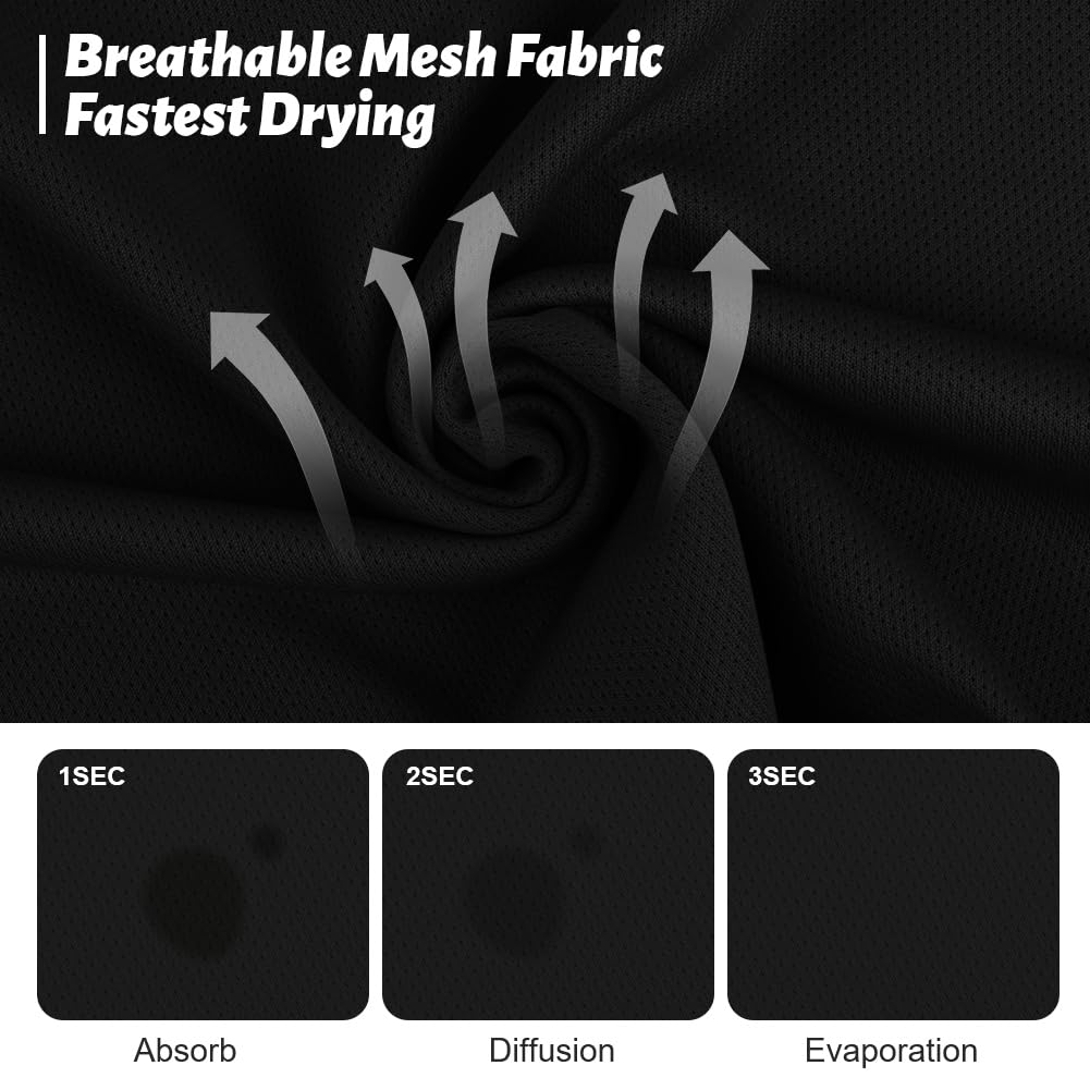 BSBUY Maillot Basket Enfant, Basket Tenue Garçons Respirant Séchage Rapide, Ensemble de Maillot et Short Cool pour Garçons, Débardeur Actif Enfant Léger - 5